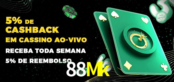 Promoções do cassino ao Vivo 88Mk